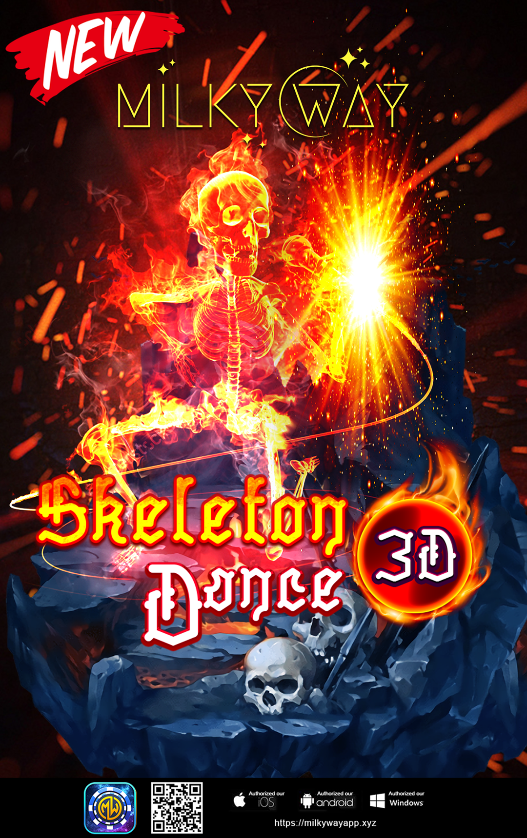Skeleton Dance 3D Game